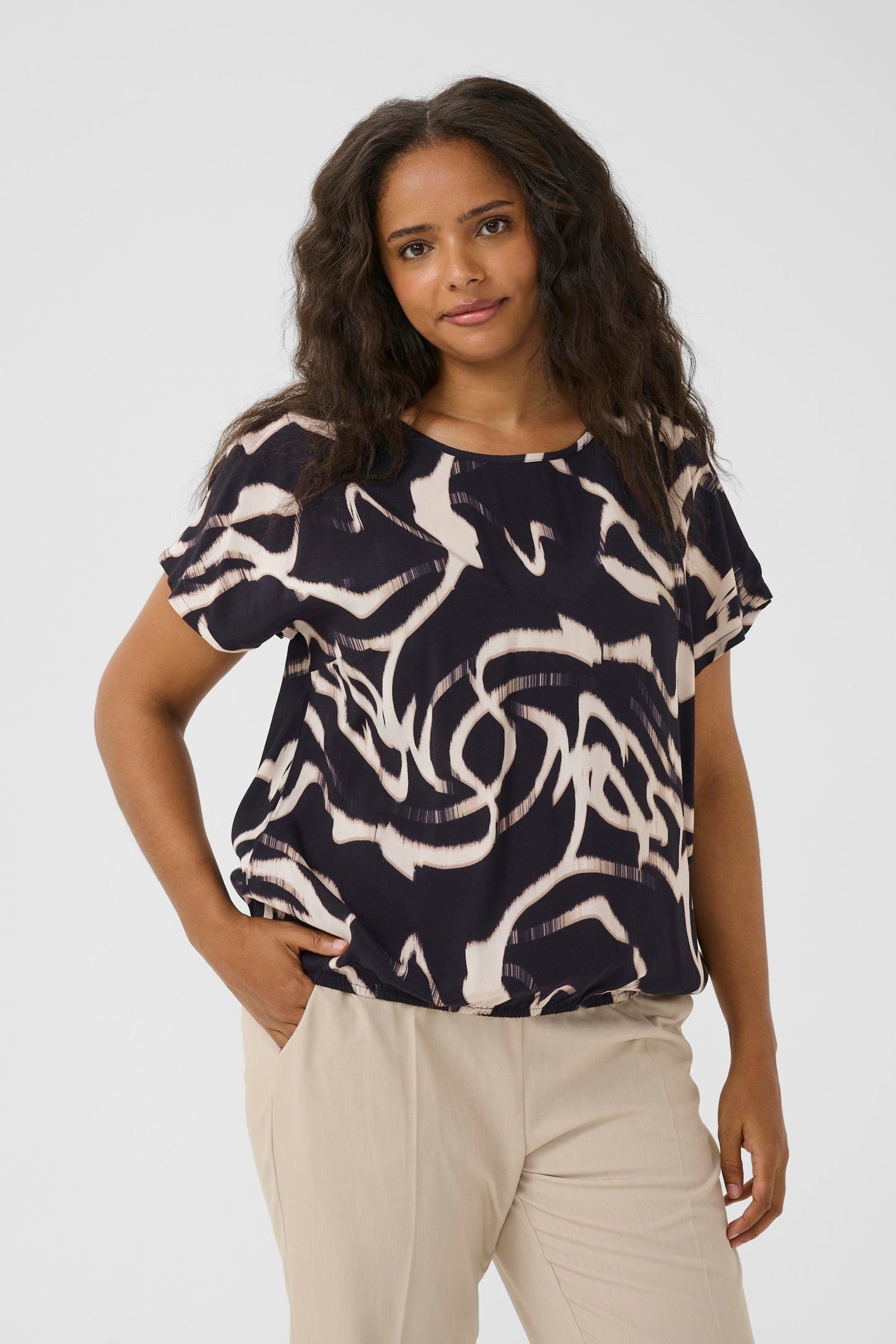 Bluse 1/4-Arm