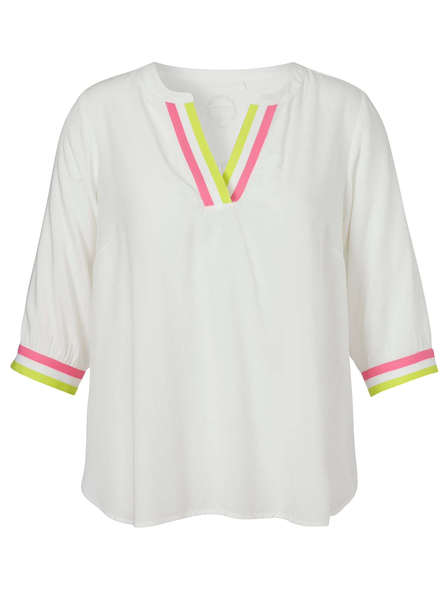 Bluse mit 3/4 Arm