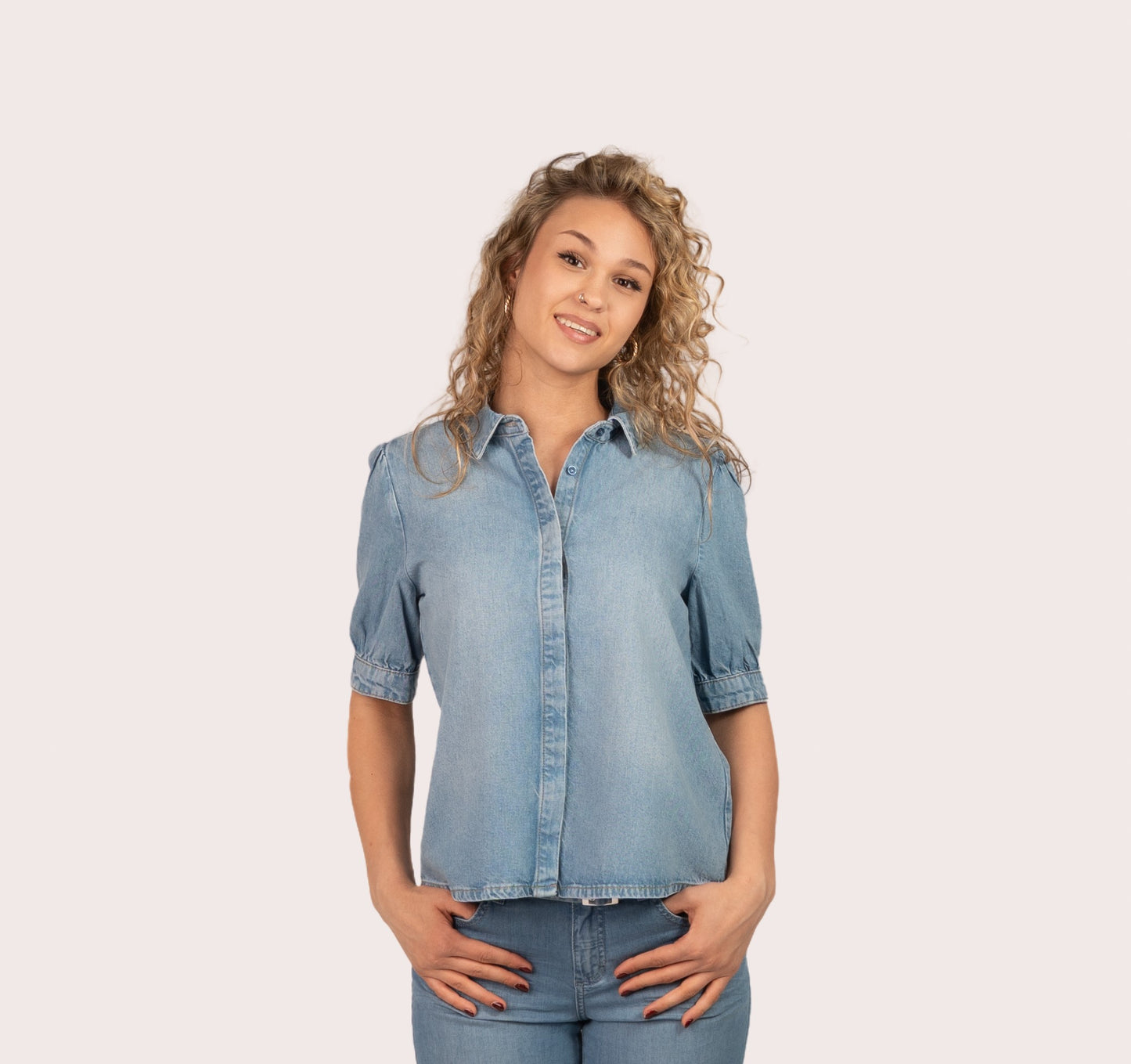 Bluse kurzarm