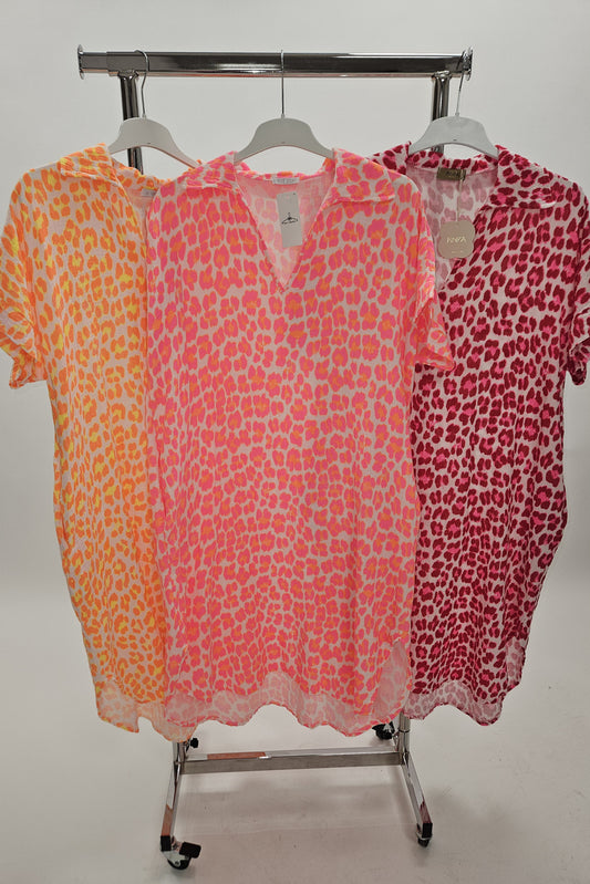 Kleid in Musselin