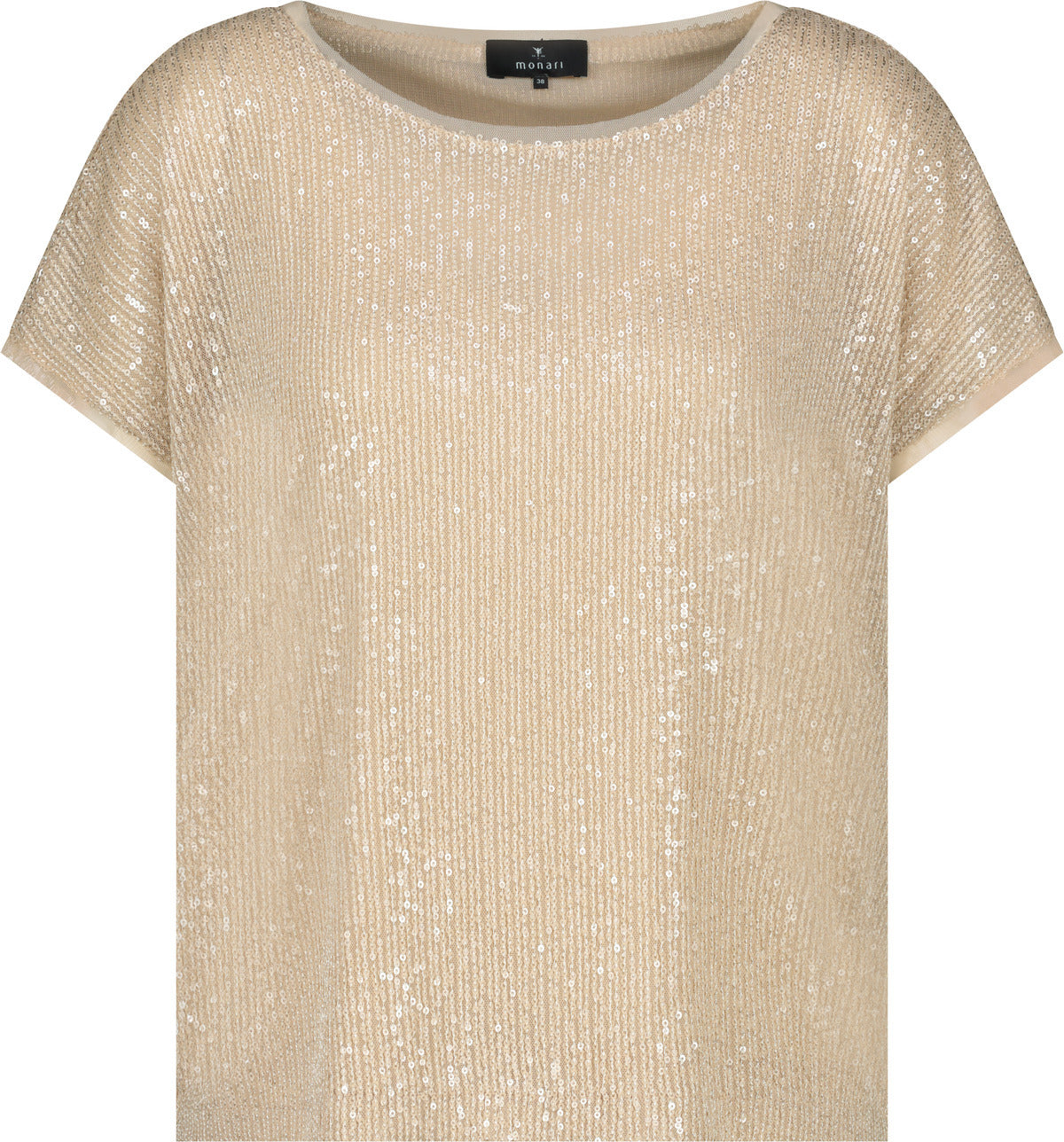 T-Shirt mit Pailletten