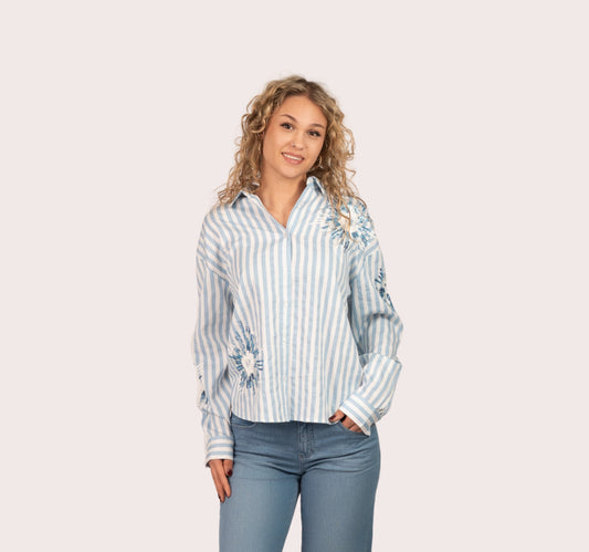 Bluse langarm