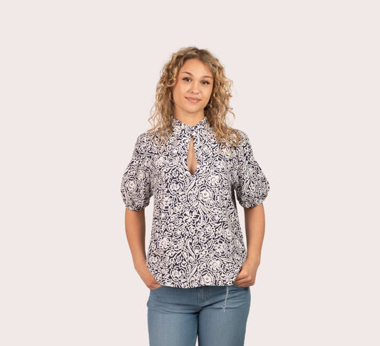 Bluse kurzarm